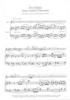 Drei Stücke für Flöte und Klavier von Barbara Heller im Alle Noten Shop kaufen