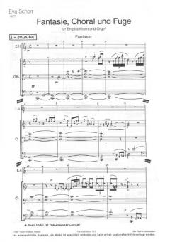 Fantasie, Choral und Fuge von Eva Schorr 
