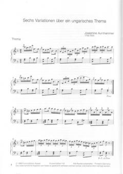 Sechs Variationen über ein ungarisches Thema 