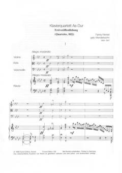 Klavierquartett As-Dur (Fanny Hensel) 