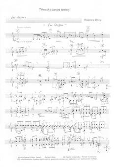 Tides Of A Current Flowing von Vivienne Olive 