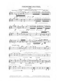 Fireworks in Steel von Janet Beat 