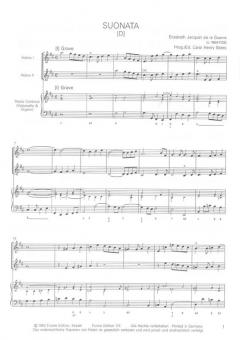 Triosonaten Band 2 (Élisabeth Jacquet de La Guerre) 