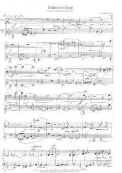 Schmetterlinge von Barbara Heller für Holzbläser Duo im Alle Noten Shop kaufen