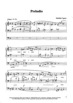 Preludio, Allegro, Fantasia von Matilde Capuis 
