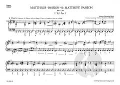 Matthäus-Passion BWV 244 von Johann Sebastian Bach 