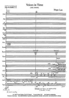 Voices In Time (Hope Lee) 