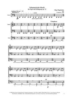 Schamanische Musik op. 32 von Olga Magidenko 