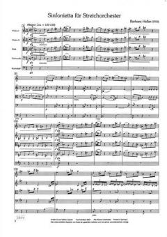 Sinfonietta von Barbara Heller 