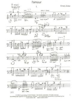 L'amour op. 5 von Emely Zobel 