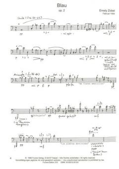 Blau op. 2 von Emely Zobel 