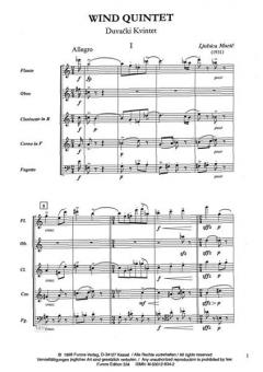 Wind Quintet (Ljubica Maric) 