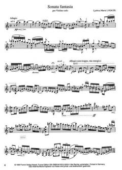 Sonata fantasia von Ljubica Maric 