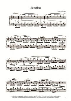Sonatina in A von Ruth Schonthal 