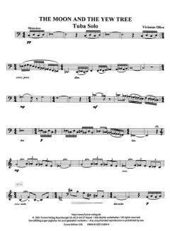 The Moon And The Yew Tree von Vivienne Olive 