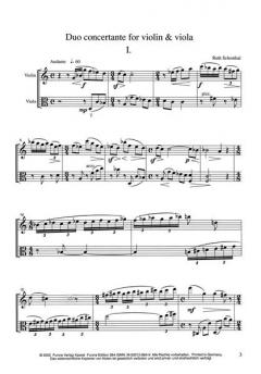 Two Duets von Ruth Schonthal 