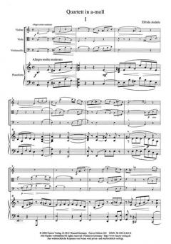 Piano Quartet (Elfrida Andree) 