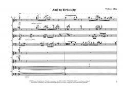 And No Birds Sing von Vivienne Olive 