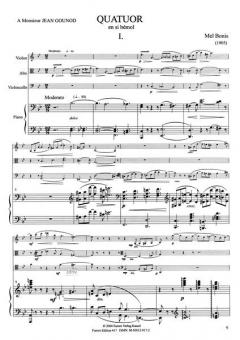 Klavierquartett B-Dur (Mel Bonis) 