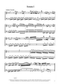 Six Sonatas pour le Clavecin op. 1 Sonaten I-III 