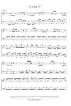 Six Sonatas pour le Clavecin op. 1 Sonaten IV-VI 