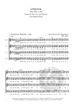 Lobgesang: Meine Seele ist stille von Fanny Hensel 