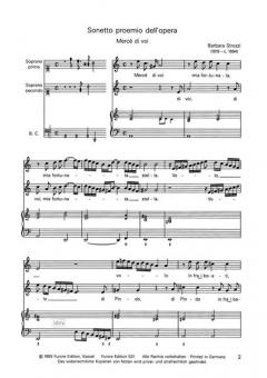 Il Primo Libro de Madrigali von Barbara Strozzi 