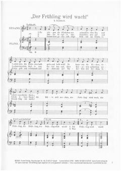 Lieder Album für Singstimme und Klavier von Luise Greger 