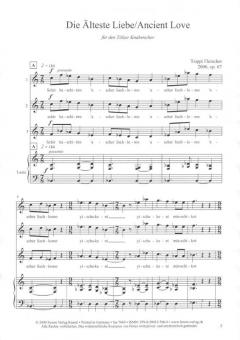 Die älteste Liebe op. 67 (Tsippi Fleischer) 