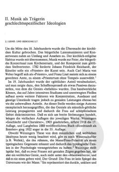 Frau, Musik & Männerherrschaft (Eva Rieger) 