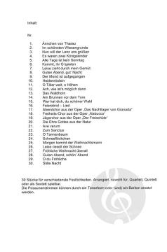 Musik zur Festlichkeit 