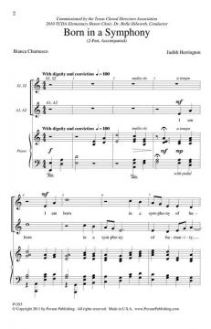 Born In A Symphony (Judith Herrington) 
