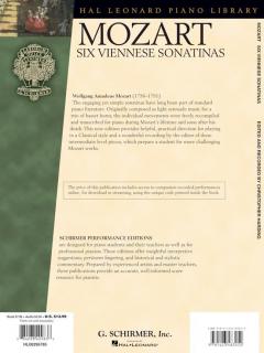Mozart - Six Viennese Sonatinas 