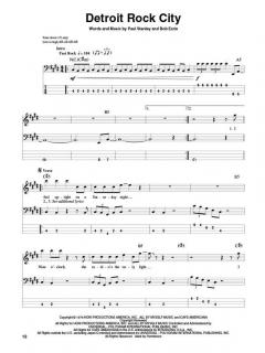 Bass Play-Along Vol. 27: Kiss (Kiss) 