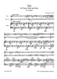 Trio a-Moll op. 188 (Carl Reinecke) 