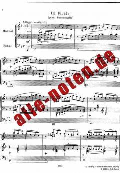 Drei Tonstücke op. 25 von Ludwig Boslet für Orgel im Alle Noten Shop kaufen