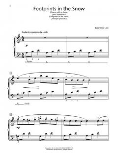 Footprints In The Snow von J. W. Linn 