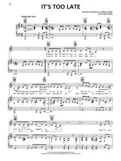 Piano Play-Along Vol.106: Carole King 