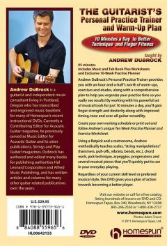 The Guitarist's Personal Practice Trainer And Warm-Up Plan von Andrew DuBrock 