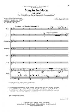 Song To The Moon (La Luna) 