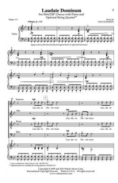 Laudate Dominum von Dan Davison 