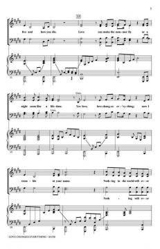 Love Changes Everything von Don Black 