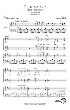 Open My Eyes (That I May See) (John Purifoy) 