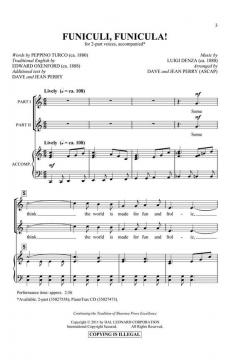 FUNiculi, FUNicula von Luigi Denza (Download) 