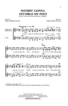 Nothin' Gonna Stumble My Feet (John Parker) 