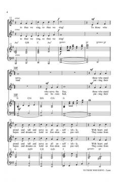 To Those Who Serve von Jill Gallina (Download) 