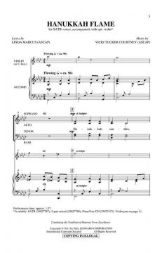 Hanukkah Flame (Linda Marcus) 