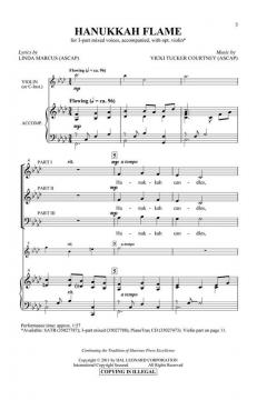 Hanukkah Flame (Linda Marcus) 