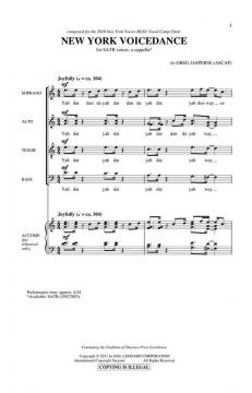 New York VoiceDance (Greg Jasperse) 