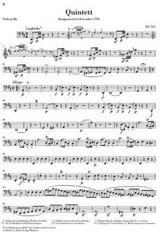 Streichquintette Band 3 von Wolfgang Amadeus Mozart im Alle Noten Shop kaufen (Stimmensatz)